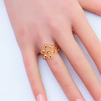 خاتم ذهب عيار 21