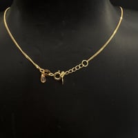 عقد القلب ذهب عيار 18 وزن 3.97 جرام