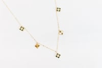 تشوكر ذهب روبيرتو كوين بتصميم اللون الزيتي عيار 18...