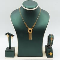 طقم ذهب عيار 21 وزن8.37 جرام