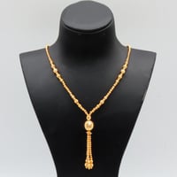 سبحة ذهب الببلز عيار 21 وزن 10.7 جرام