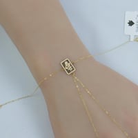 كف ذهب ناعم عيار 18 وزن 0.6 جرام