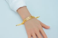 سوارة ذهب عيار 21 وزن 9.06 جرام