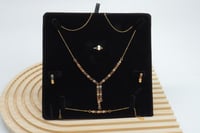 طقم ذهب الشومية ذهب صافي عيار 21 وزن 8.38 جرام