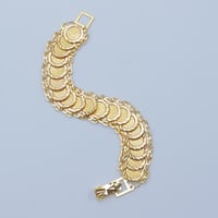 سوارة ذهب تصميم الجنية عيار 21 وزن 13.2 جرام