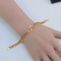 سوارة ذهب CD تصميم الجنزير عيار 21 وزن 6.25 جرام