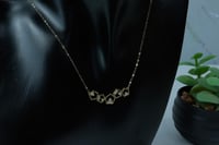 سلسال ذهب تصميم الماسي عيار 18 وزن 1.7 جرام