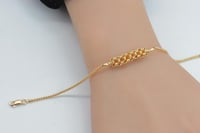 اسوارة ذهب الدوريكاء عيار 21 وزن 5.06 جرام