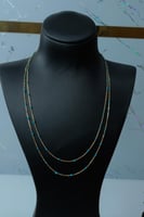 سلسال ذهب صافي دورين مطعم بالميناء التيفاني عيار 1...