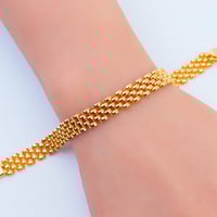 سوارة ذهب الرولكس عيار 21 وزن 12.31 جرام