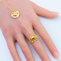 كف ذهب شرقي عيار 21 وزن 5.74 جرام