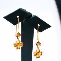 طقم ذهب كرات الدوريكاء عيار 21 وزن 10.83 جرام بتصم...