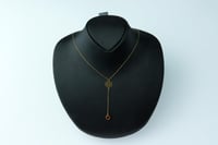 سلسال ذهب تصميم الماسي عيار 18