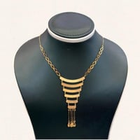 عقد ذهب عيار 21 وزن 3.11 جرام