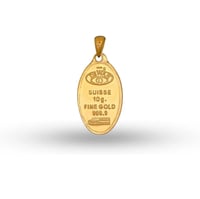 سبيكة ذهب وزن 10 جرام عيار 24 قيراط