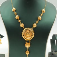 طقم ذهب كرسي جابر عيار 21 وزن 9.66 جرام