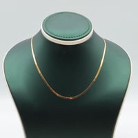 عقد ذهب الفلات عيار 18 وزن 4.2 جرام