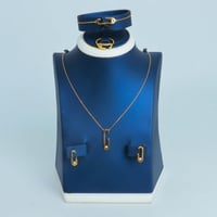 طقم ذهب المسيكاء عيار 21 وزن 5.9 جرام