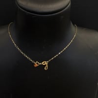 عقد ذهب الببلز عيار 18 وزن 1.48 جرام