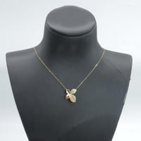 سلسال ذهب الباسكال تصميم الماسي عيار 18 وزن 1.12 ج...