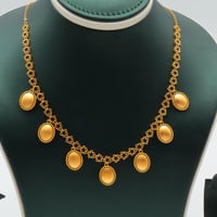 طقم ذهب البصمة عيار 21 وزن 18.96 جرام