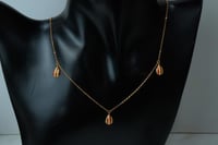 سلسال تشوكر ذهب بوشرون مطعم بالمينا عيار 21 وزن 1....