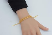 سوارة ذهب عيار 21 وزن 5.18 جرام