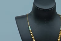 سبحة ذهب هندي عيار 21 وزن 12.18 جرام