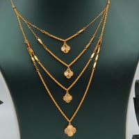 طقم ذهب الفان كليف اربعة دور عيار 21 وزن 8.97 جرام