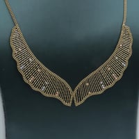 عقد ذهب صافي تصميم ياباني عيار 18 وزن 13.22 جرام