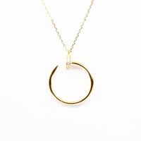 سلسلة كارتير المسمار ذهب عيار 18 المميز وزن 4.6 جر...