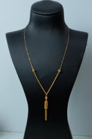 سبحة ذهب الهبة عيار 21 وزن 2.3 جرام