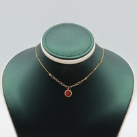 عقد ذهب عيار 18 وزن 1.8 جرام