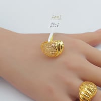 خاتم ذهب عيار 21 وزن 2.92 جرام