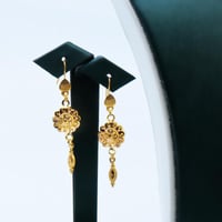 طقم ذهب كرسي جابر عيار 21 وزن 8.28 جرام