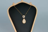 سلسال ذهب البوشرون تصميم الماس عيار 21