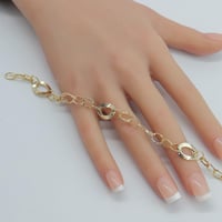 سوارة ذهب عيار 18 وزن 2.91 جرام