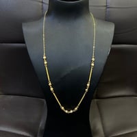 سلسال الدوريكاء بتصميم المبروم عيار 21 وزن 4.3 جرا...