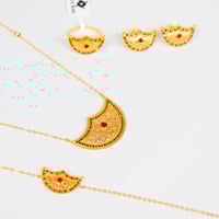 طقم ذهب تراثي بحريني عيار 21