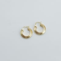 حلق ذهب ايطالي عيار 18