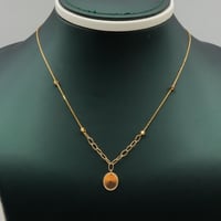 نصف طقم ذهب صافي عيار 18 وزن 4.48 جرام