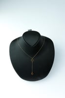 سلسال ذهب تصميم الماسي عيار 18