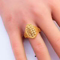 خاتم ذهب عيار 21