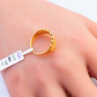 خاتم ذهب غصن الزيتون عيار 21