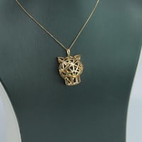 عقد ذهب التايقر ماستر عيار 18 وزن 10.65 جرام