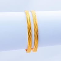 غوايش ذهب خلية النحل المطفي عيار 21