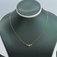 افخم طقم ذهب الببلز عيار 21 المميز وزن 3.4 جرام