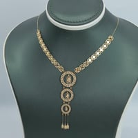 عقد ذهب عيار 18 وزن 1.45 جرام