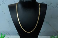 سلسال ذهب فلات يلبس وجهين عيار 18 وزن 6.6 جرام