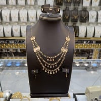 طقم ذهب الرمش عيار 21 وزن 8.15 جرام